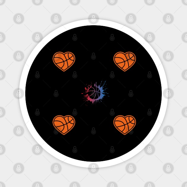 Basketball Lover Magnet by BlackMeme94